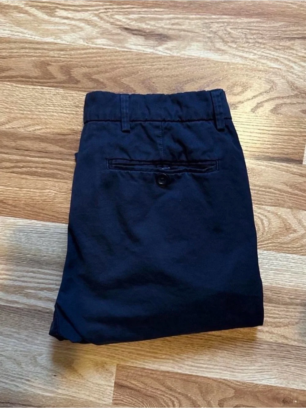 Men's Slim Chino Pants in Navy